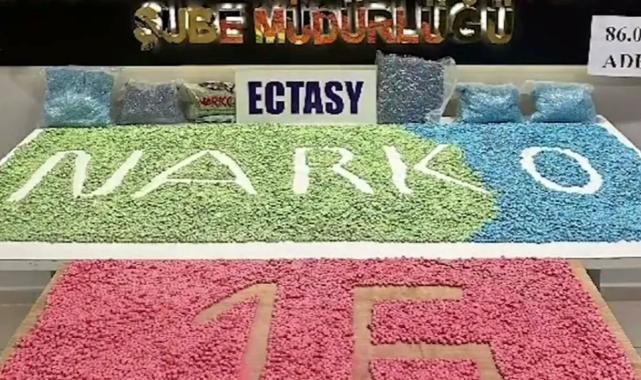 Narkoçelik-45’te tonlarca uyuşturucu, binlerce hap ele geçirildi