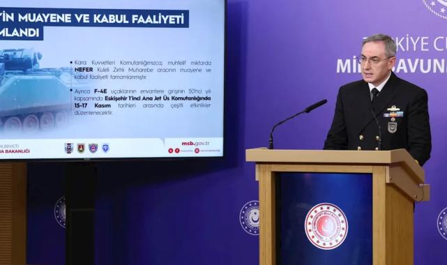 NEFER’in kabul faaliyetleri tamamlandı