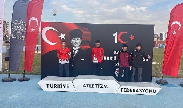 Nevşehirli sporcu Mert Hanifi Odacı Atatürk’ü Anma Koşusunda Türkiye ikincisi oldu