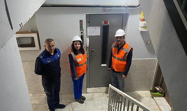 Ödemiş Belediyesi Asansörleri Denetliyor