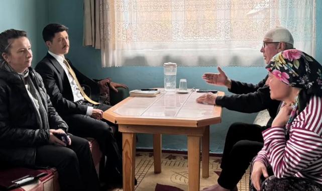 Pazaryeri Kaymakamı Kahraman’dan ev ziyaretlerine devam