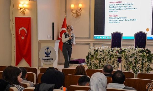 Personele iş sağlığı ve güvenliği eğitimi.