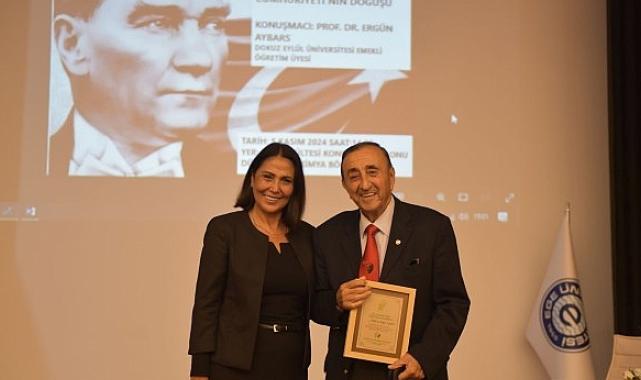 Prof. Dr. Aybars, “Felaketlerin içinden Cumhuriyet’in doğduğu bir tarihimiz var”