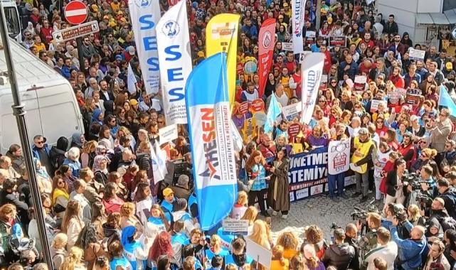 Sağlıkçılar hak arayışında! İş bıraktılar… Ya yönetmeliği çekin, ya da..!