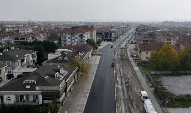 Sakarya’dan Ahmet Yesevi Caddesi’ne yenilik çalışması