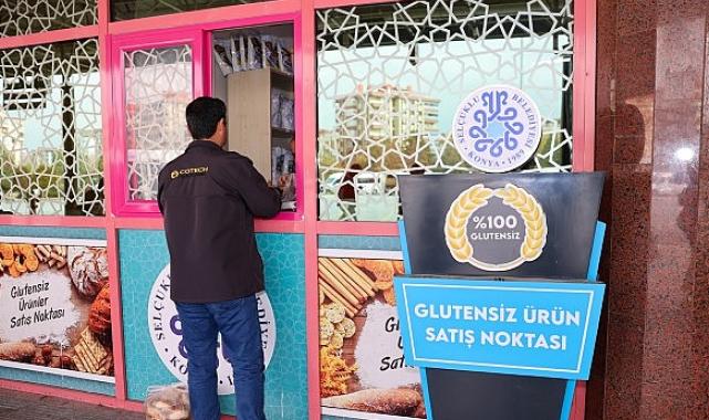 Selçuklu Belediyesi tarafından dört yıl önce faaliyete geçirilen Glütensiz Satış Noktası çölyak hastalarına hizmet vermeye devam ediyor.