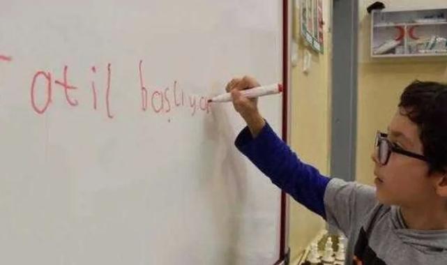 Son ders zili bugün çalıyor… Ara tatil başlıyor