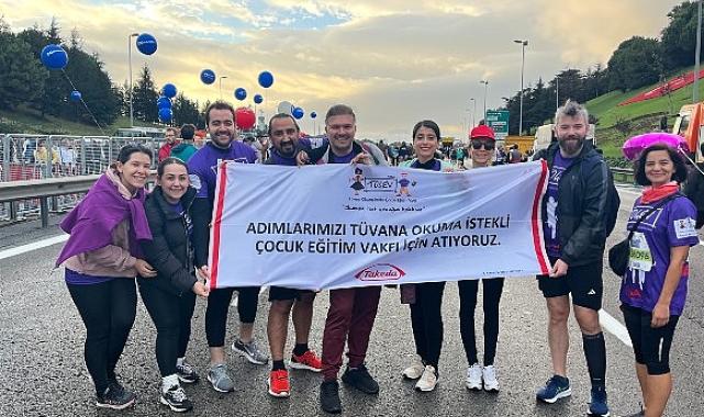 Takeda Türkiye, İstanbul Maratonu’nda TOÇEV İçin Koştu