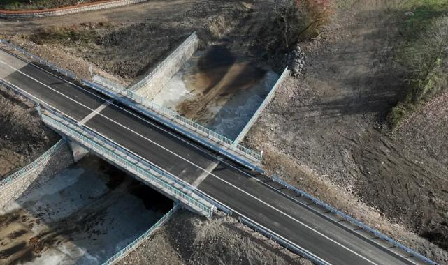 Tatarahmet-Bulduk köprüsü hizmete açıldı