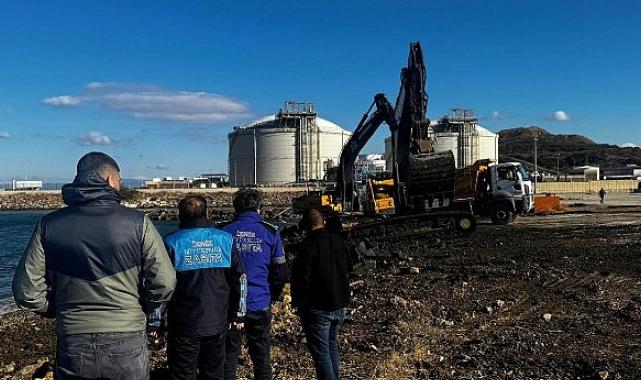 Tehlikeli atıkların kazı ve taşıma işlemi durduruldu