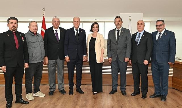 TEMAD tam kadro Başkan Helil Kınay’ı ziyaret etti