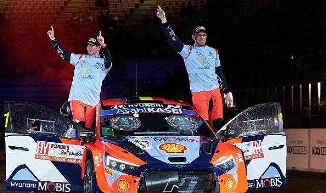Thierry Neuville ve Martijn Wydaeghe İkilisi 2024 WRC Dünya Pilotlar Şampiyonu Oldu.