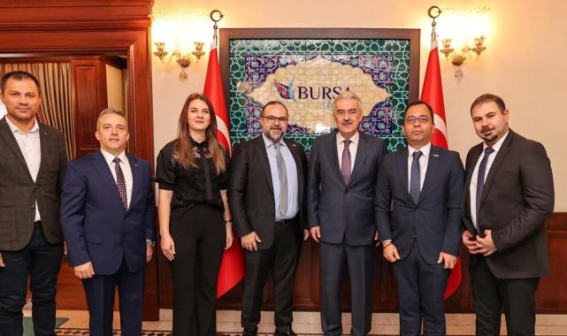 TOSYÖV Bursa heyetinden Vali Ayyıldız’a Ziyaret