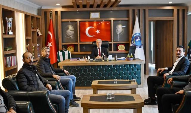 TÜGİK KULU’dan Başkan Sertdemir’e ziyaret