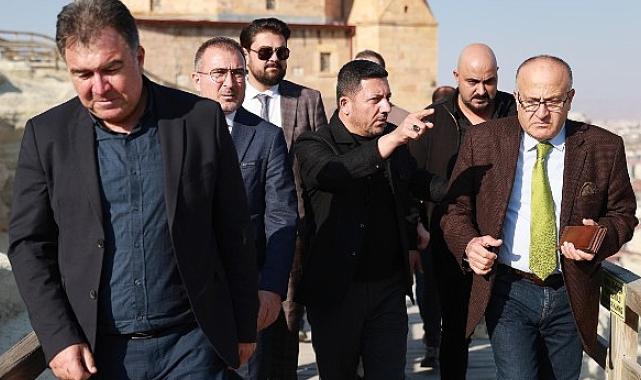 Türkmenistan’ın Ankara Büyükelçisi Mekan İshanguliyev, Kayaşehir’i Gezdi