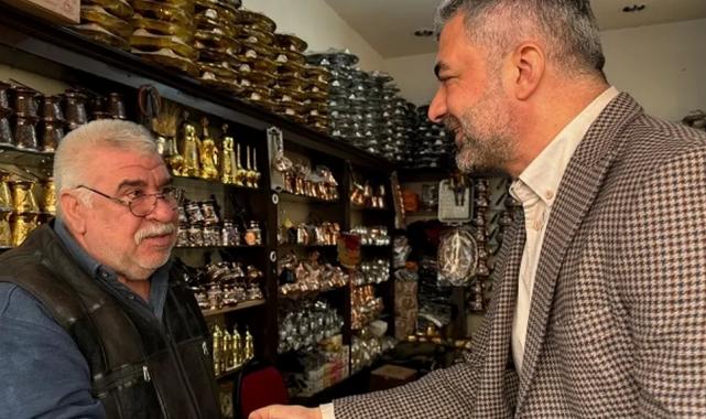 Vekil Faruk Kılıç’tan esnaf ziyaretleri
