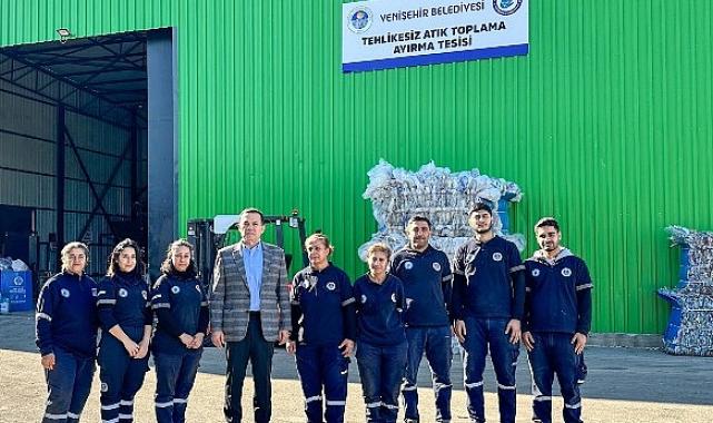 Yenişehir Belediyesi atık ayrıştırma tesisinin kapasitesini artırıyor