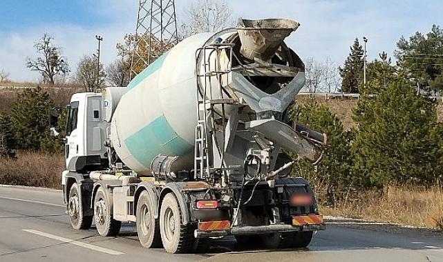 Yola beton döken beton mikserine 106 bin TL ceza