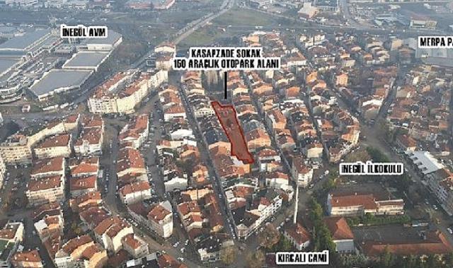 17 Bina Kamulaştırılarak 150 Araçlık Otopark Üretiliyor