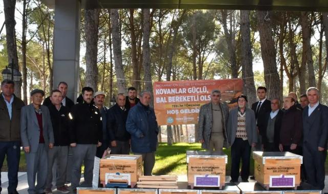 2 Bin Arı Kovanı Üreticiyle Buluştu