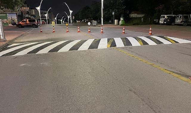 2024’te 81 bin m2 yol çizgisi çizildi