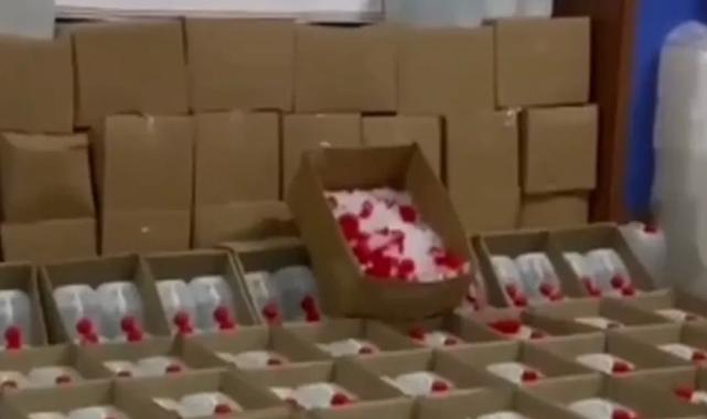 28 bin 400 litre sahte alkol ele geçirildi!