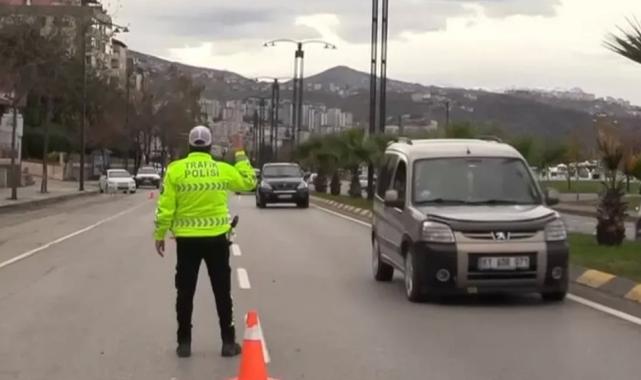 454 bin 24 araca işlem yapıldı