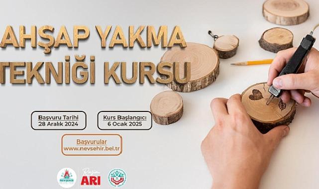Ahşap Yakma Tekniği Kursu Başlıyor