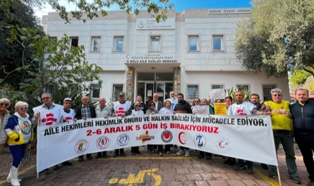 Aile hekimleri Bodrum’da yeni yönetmeliğe tepki gösterdi