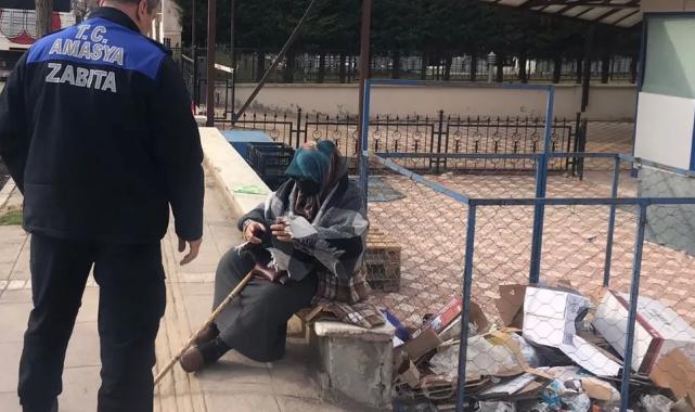 Amasya’da 20 dilenci şehir dışına çıkarıldı