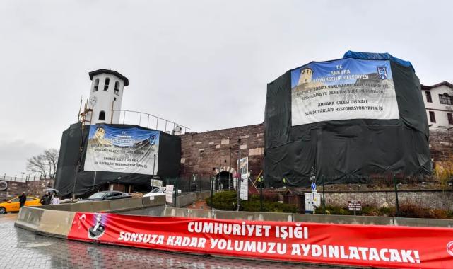 Ankara Kalesi’ne hassas dokunuş