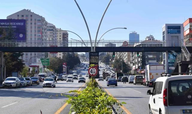 Ankara’da modern üst geçitlerin sayısı artıyor