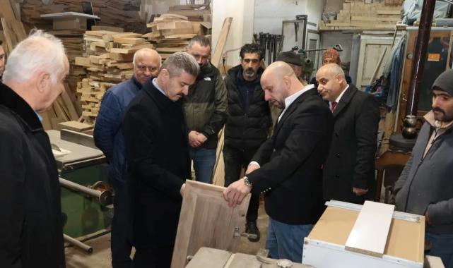 Artvin Valisi Ergün’den sanayi esnafına ziyaret