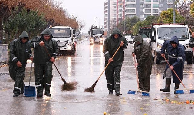 Aydın Büyükşehir Belediyesi Ve ASKİ Tam Kadro Sahada