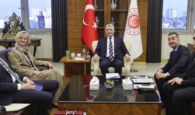 Bakan Bolat Alman Büyükelçiyi kabul etti