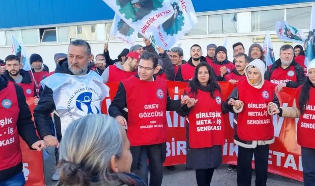 Balıkesir Bandırma’da Arıtaş Kriyojenik’te grev başladı