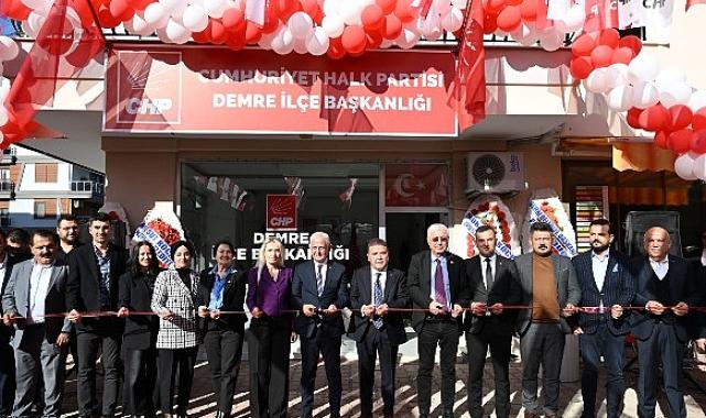 Başkan Böcek Demre’de