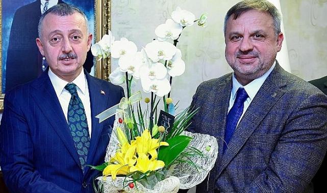 Başkan Büyükakın, kongresini tamamlayan ilçe başkanlarını kabul etti