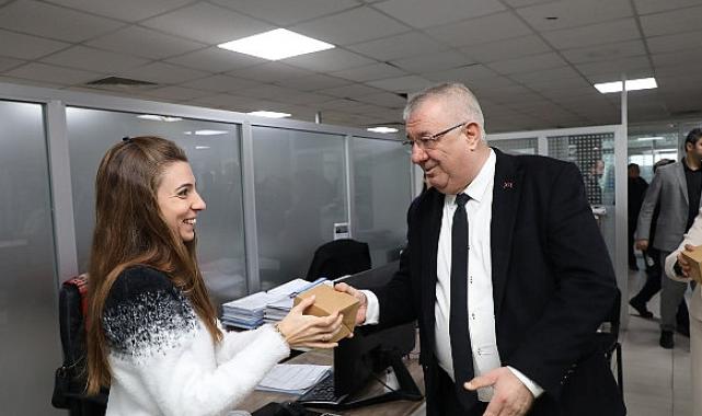 Başkan Ertaş’tan personelin yeni yılını kutladı