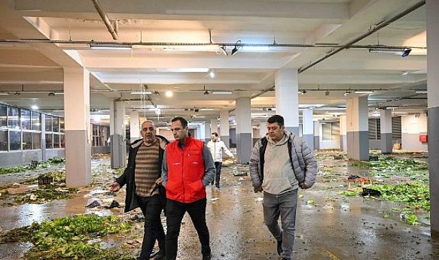 Başkan Eşki’den pazarcıya temizlik ve düzen tepkisi