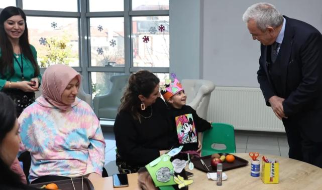 Başkan Özdemir’den Çalı Kadın ve Çocuk Akademisi’ne ziyaret