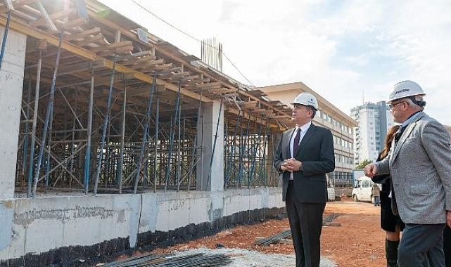 Başkan Özyiğit, inşaatı devam eden 3 projeyi yerinde inceledi