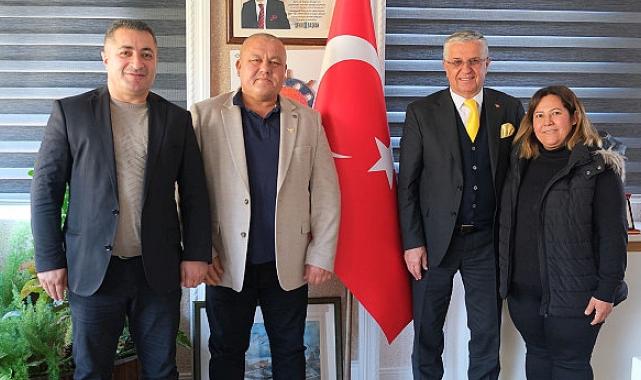 Başkan Topaloğlu’na nezaket ziyareti