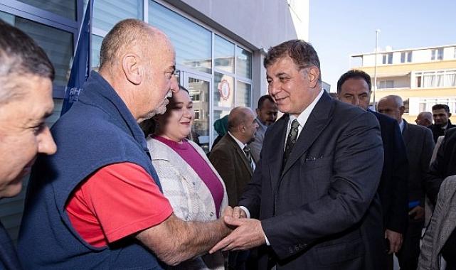 Başkan Tugay Aliağa’da muhtarlarla bir araya geldi “Yürekten sevgiyle, dürüst hizmet anlayışıyla yanınızdayız”