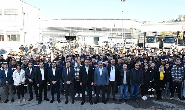 Başkan Yıldız, Mesai Arkadaşlarının Yeni Yılını Kutladı