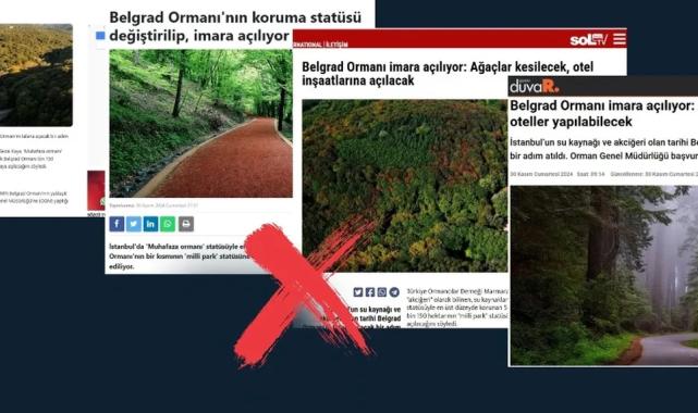 Belgrad Ormanı imara mı açılıyor? O iddialara yanıt geldi