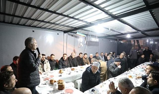 Bereket Sofrası Mevlana Camiinde Kuruldu