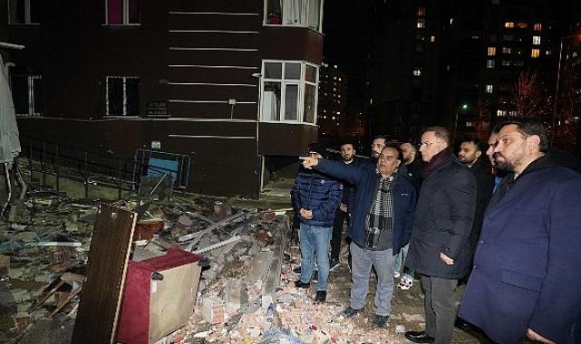 Beylikdüzü’nde doğalgaz patlaması