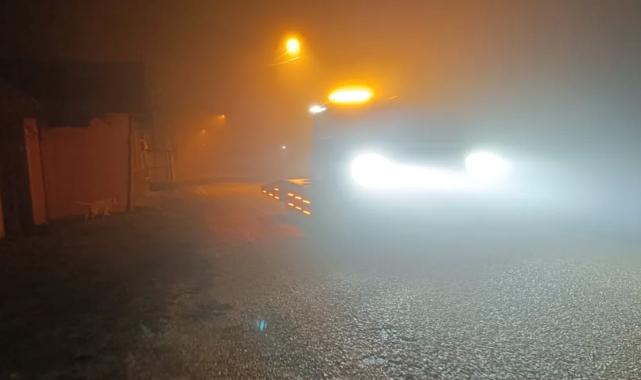 Bilecik Pazaryeri’nde sis etkili oldu