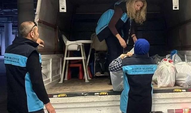 Bodrum’da ‘özel’ hediyeler dağıtıldı